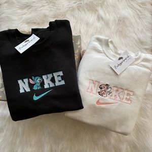 💙Stitch & Angel🩷 Crewnecks